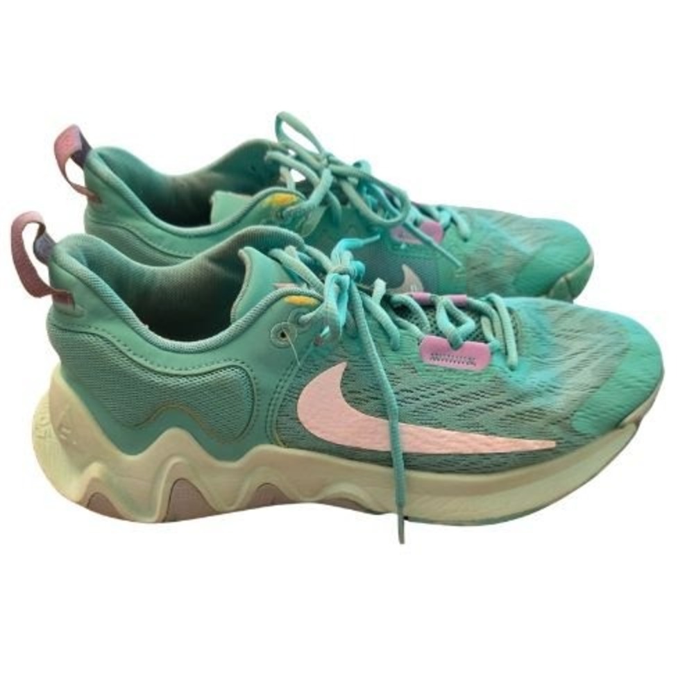 Nike Giannis Immortality 2 Washed Teal Mint Basketball Shoes Mens 9.5 DM0825-300